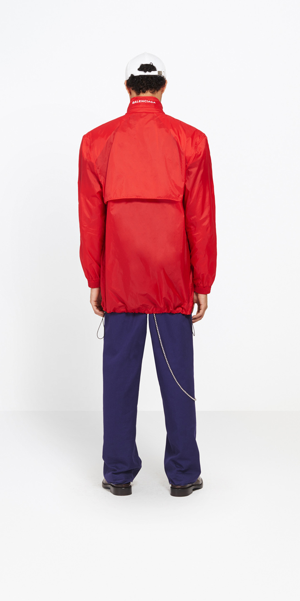 balenciaga waterproof jacket