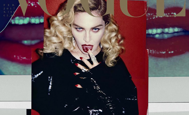 2017年　VOGUE イタリア版　マドンナ　Steven  s-l400.jpg