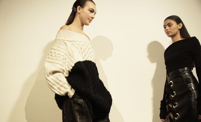 #LFW Go Backstage at TEATUM JONES AW17 Show In London