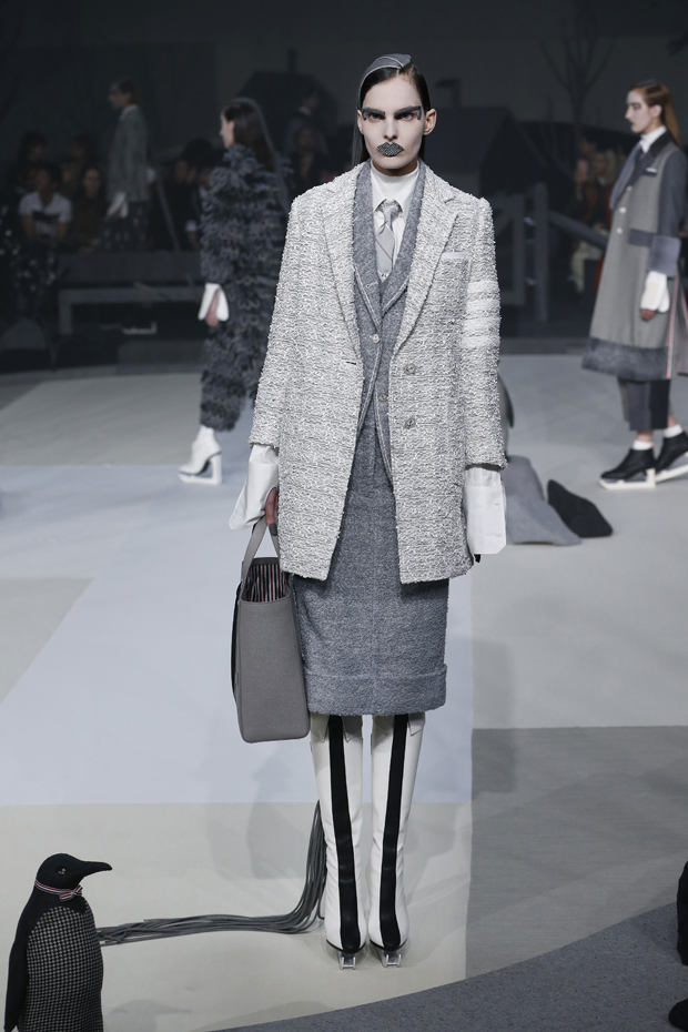 #NYFW THOM BROWNE Fall Winter 2017 Collection