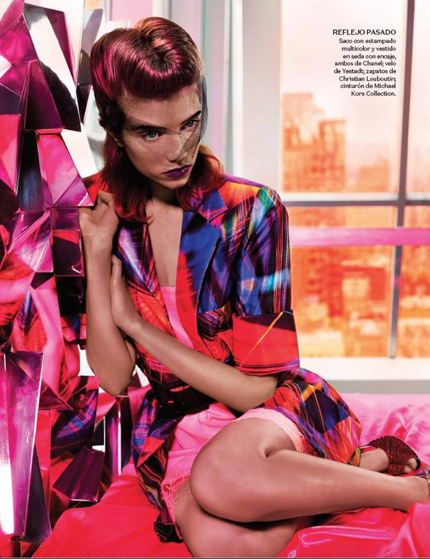 Deja Vu Grace Hartzel Stars In Vogue Mexico March 2017 Cover Story