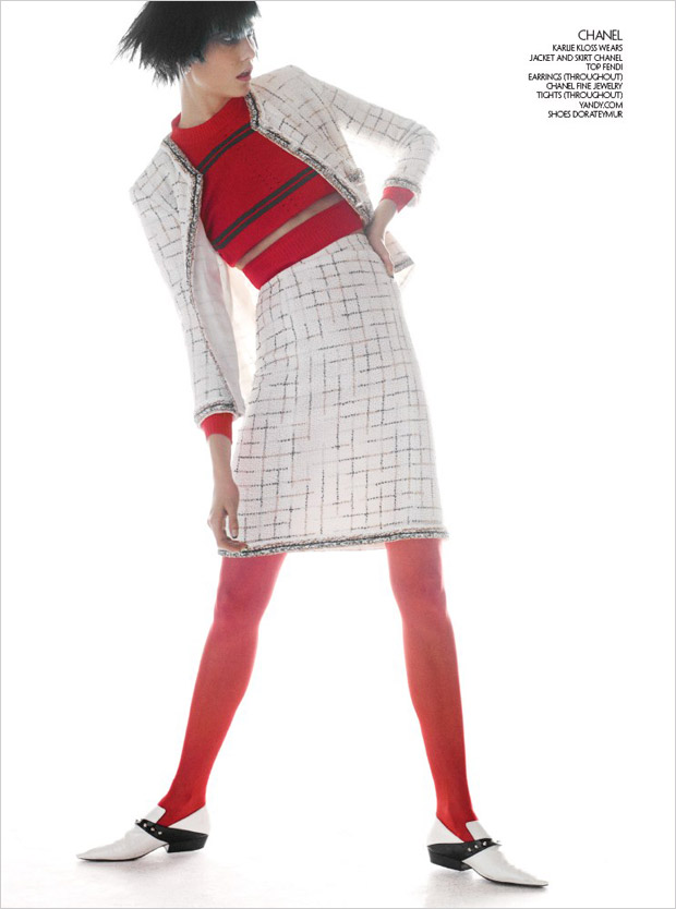 Karlie Kloss Stars in CR Fashion Book Paris Tribute Cover Story