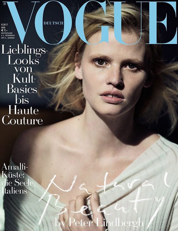 Kate Moss, Lara Stone & Irina Shayk Cover Vogue Germany May 2017 Issue
