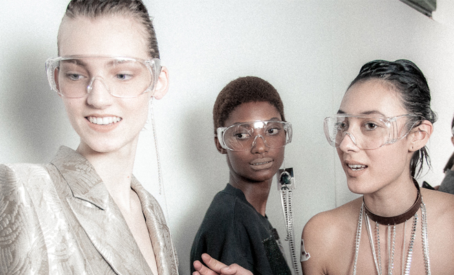 PFW: Go Backstage at Anne Sofie Madsen FW17.18 Show