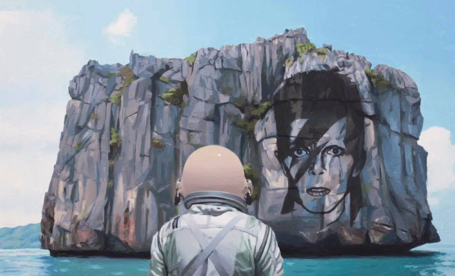 #ART The Lonely Astronaut by Scott Listfield