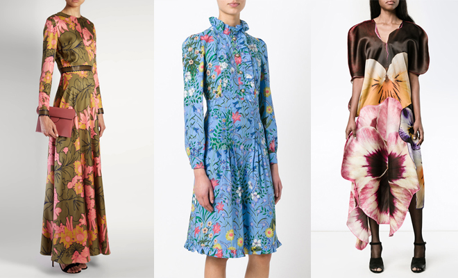 DESIGN SCENE TOP 10: Spring Summer 2017 Floral Dresses
