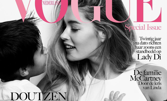 Doutzen Kroes Covers Vogue Netherlands Mother Love Special Issue