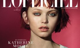 Katherine Moore Stars in the Cover Story of L'Officiel Mexico April