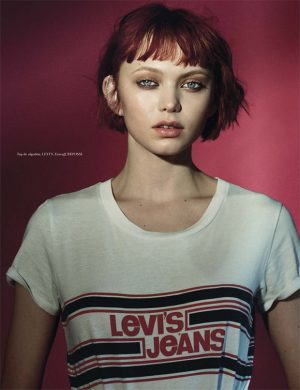 Katherine Moore Stars in the Cover Story of L'Officiel Mexico April