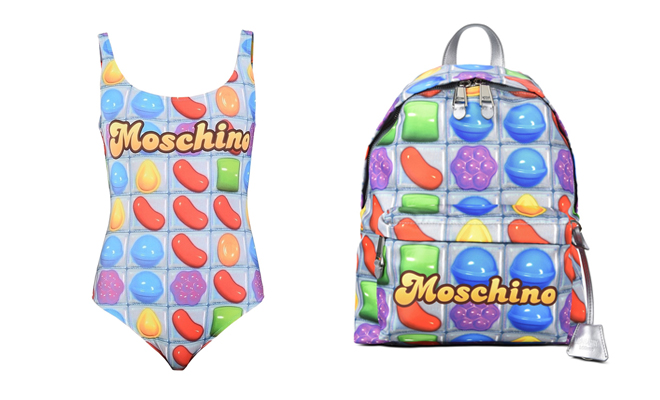Moschino X Candy Crush Capsule Collection