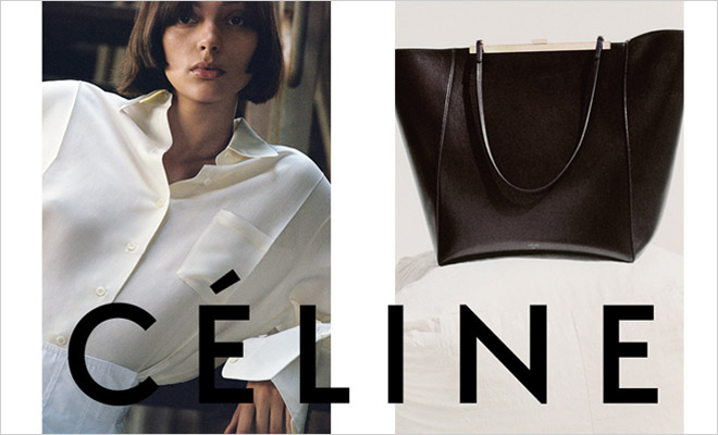 Charlee Fraser Karly Loyce for Celine Pre Fall 2017