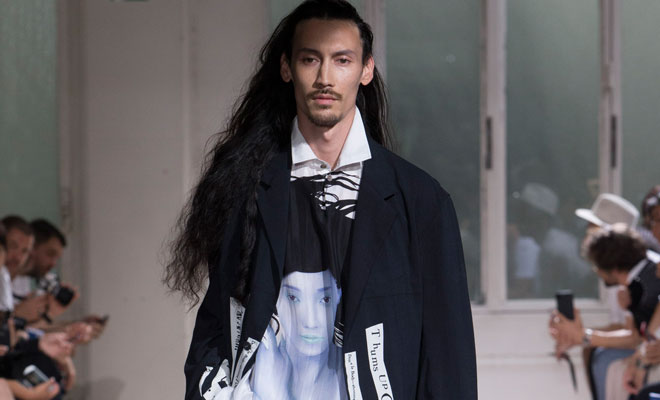#PFW: YOHJI YAMAMOTO Spring Summer 2018 Collection