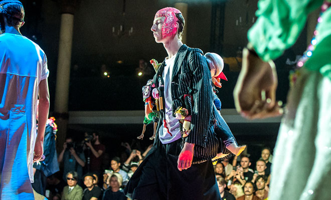 #PFW: Comme Des Garçons Homme Plus SS18 Collection