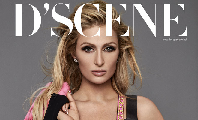 PARIS HILTON IN MOSCHINO FOR D’SCENE SUMMER 2017