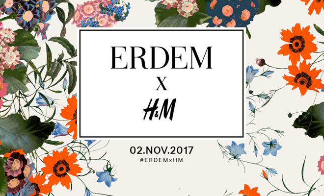 H&M ANNOUNCED It’s ERDEMXH&M COLLECTION FOR NOVEMBER!