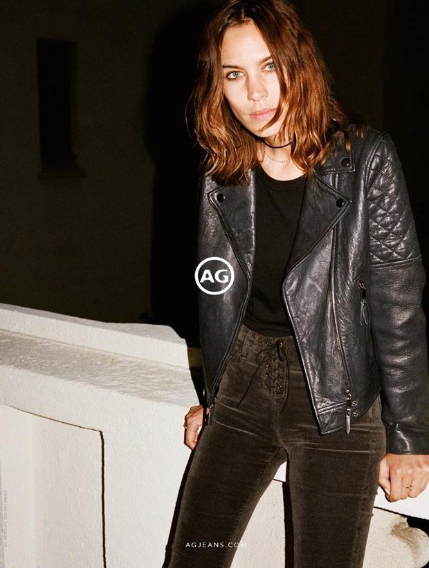 Alexa Chung is the Face of AG Jeans Fall Winter 2017.18 Collection