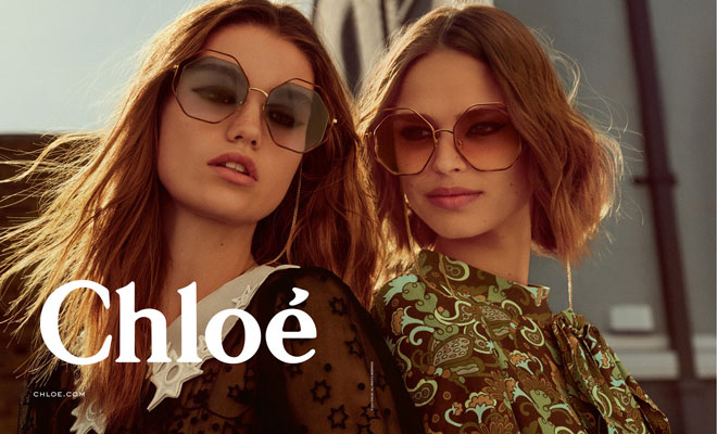 Chloé On The Move For It’s Fall Collection With Models Birgit Kos & Luna Bijl
