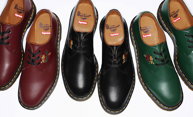 Supreme x Dr. Martens 3-Eye Shoe | Nice Kicks
