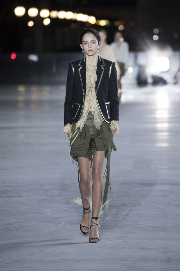 PFW Saint Laurent Spring Summer 2018 Collection