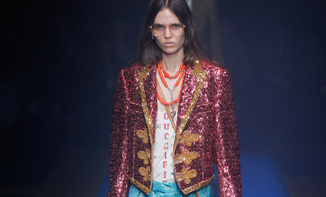 #MFW GUCCI SS18 THE ACT OF CREATION AS AN ACT OF RESISTANCE