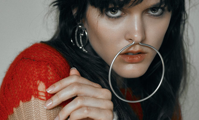 DESIGN SCENE STYLE: Nadja in Red Pepper by Yugo Takahashi