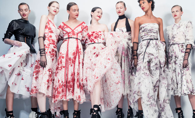 #MFW: Backstage at Ermanno Scervino Spring Summer 2018 collection