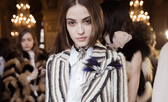 Lanvin Fall Winter 2017 Jewelry: The Birds