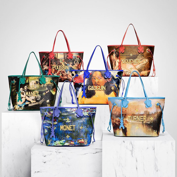Louis Vuitton x Jeff Koons Handbags 2018 Ad Campaign | Art8amby&#39;s Blog