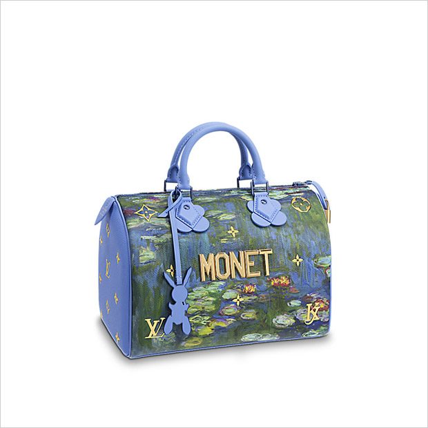 Louis Vuitton 100% Calf Leather Blue x Jeff Koons Masters Collection Monet  Neonoe One Size - 5% off