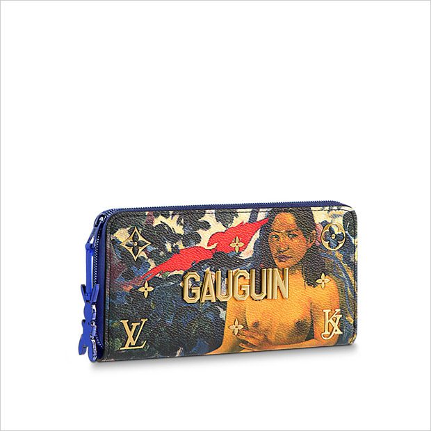 EUC Limited Edition Louis Vuitton x Jeff Koons Masters Monet Zippy Long  Wallet in 2023