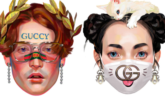 Artist Ignasi Monreal Collaborates With GUCCI