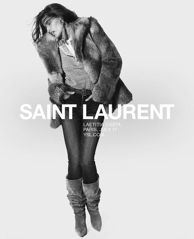 Saint laurent ad campaign on sale 2018