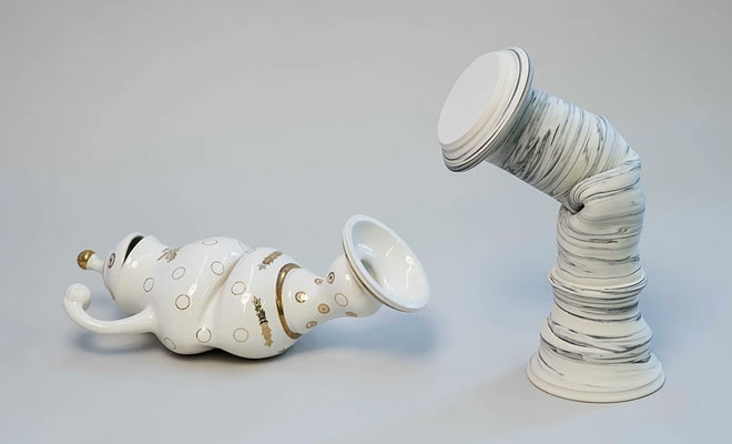 Laurent Craste’s Dramatic Porcelain Art