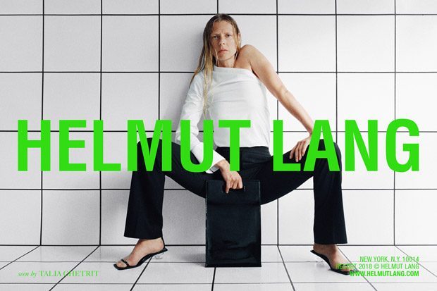 helmut lang campaign 90s