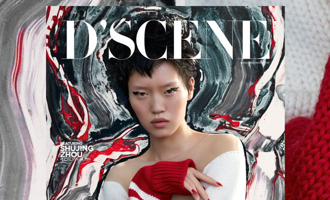 Shujing Zhou In CALVIN KLEIN 205W39NYC for D’SCENE 08 – COMING SOON