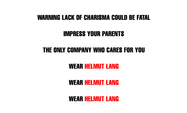 Helmut Lang