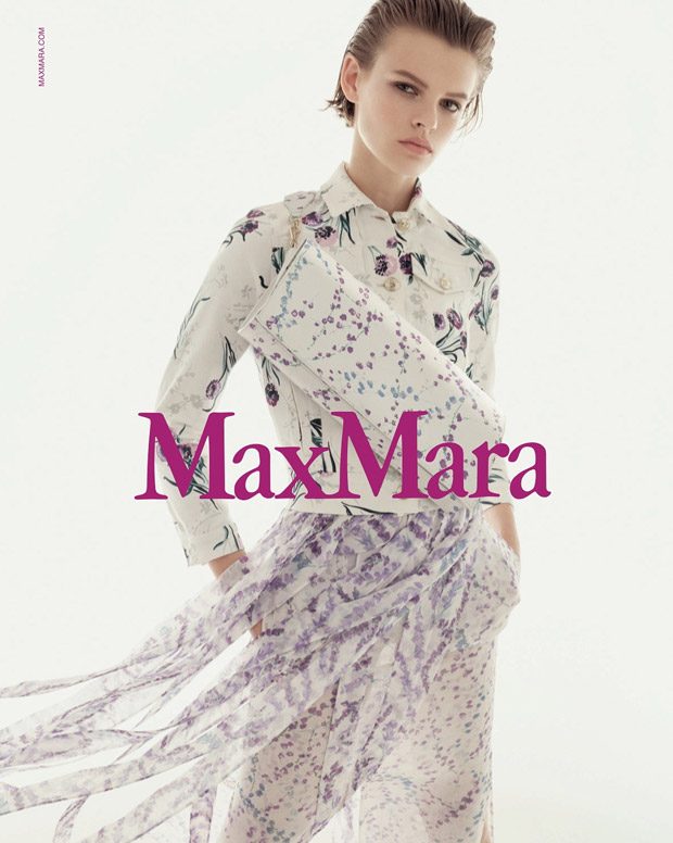 Cara Taylor Is the Face of Max Mara Spring Summer 2018 Collection