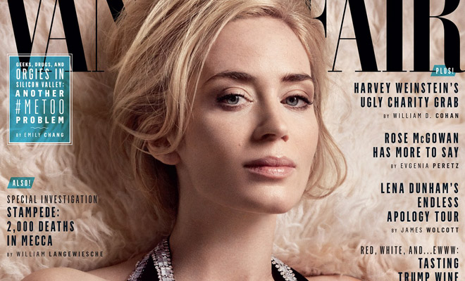 Emily Blunt is the Cover Star of Vanity Fair February 2018 Issue