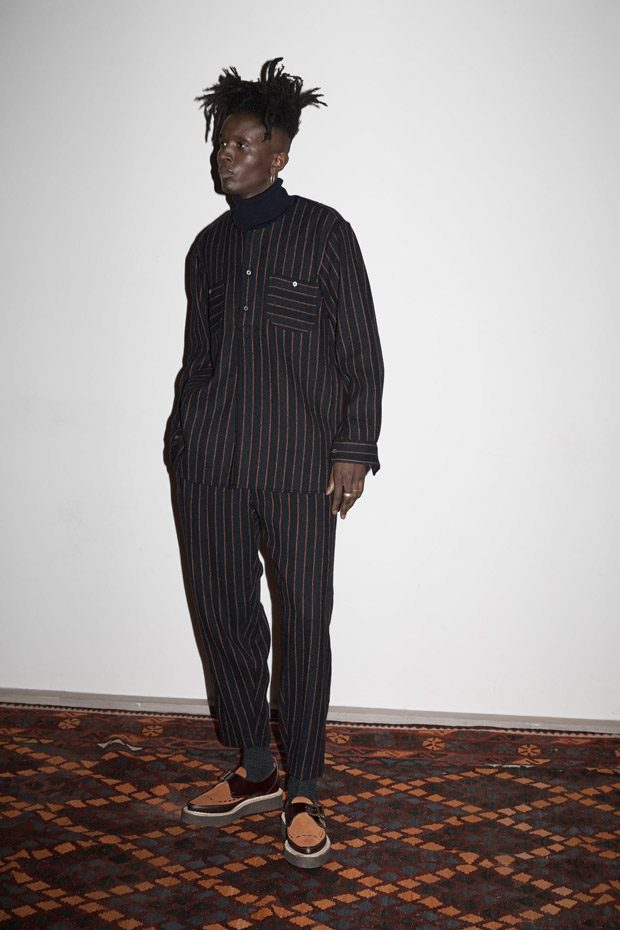 NICHOLAS DALEY デニムスラックス 2018SS NICHOLAS DALEY(ニコラスデイリー)｜TRACK PANT(トラックパンツ