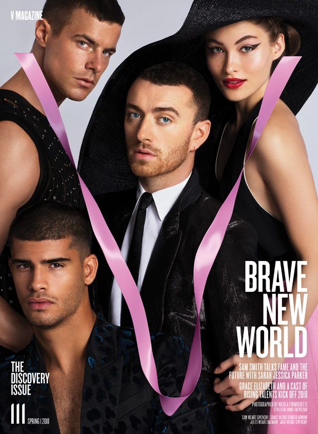 Sam Smith Stars on the Cover of V Magazine Spring 2018 Issue