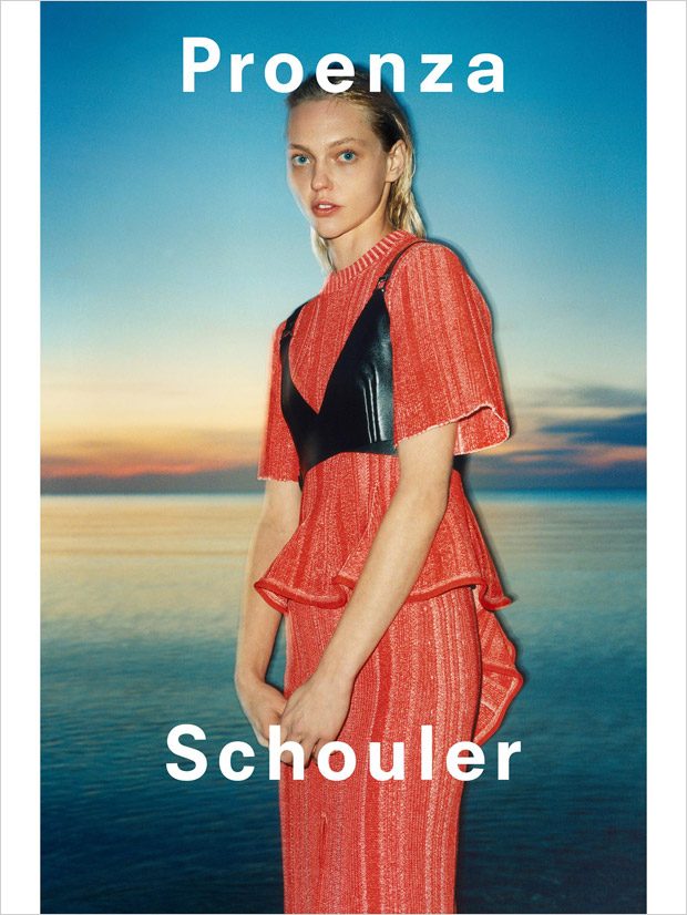 Sasha Pivovarova is the Face of Proenza Schouler SS18 Collection