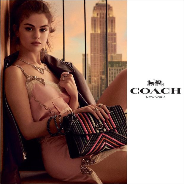 Selena Gomez for Coach Spring 2018