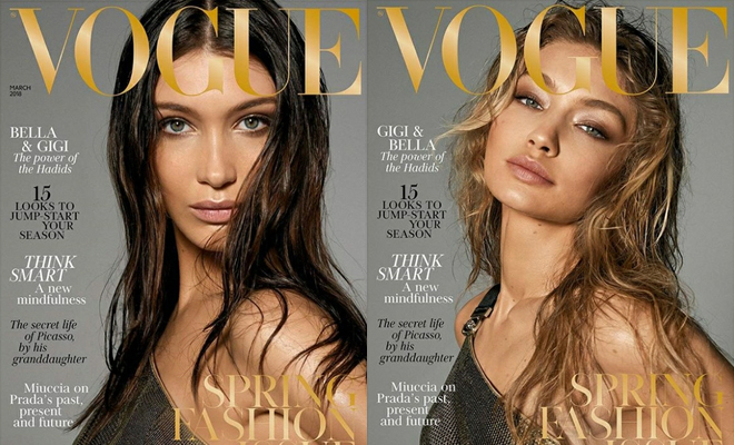ENNINFUL SELECTS BELLA AND GIGI HADID FOR VOGUE UK