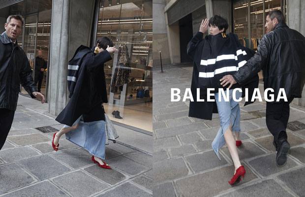 Balenciaga Women's Spring Summer 2018 Styled by Lotta Volkova