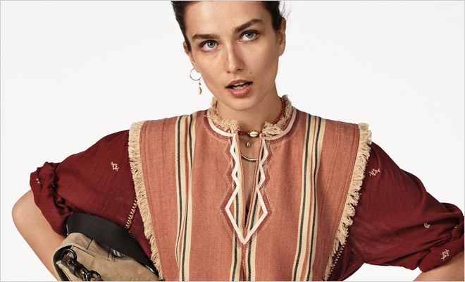 Diaconu Models Isabel Marant Etoile SS18 Collection