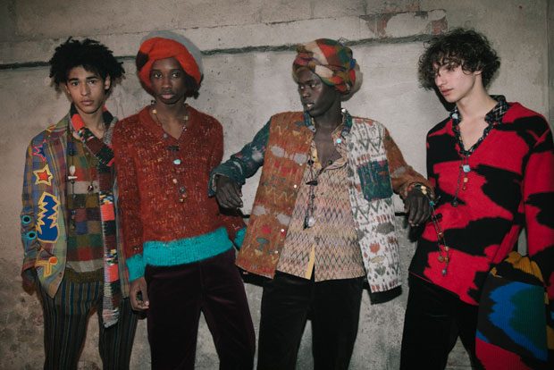 Backstage at Missoni Fall Winter 2018 Collection