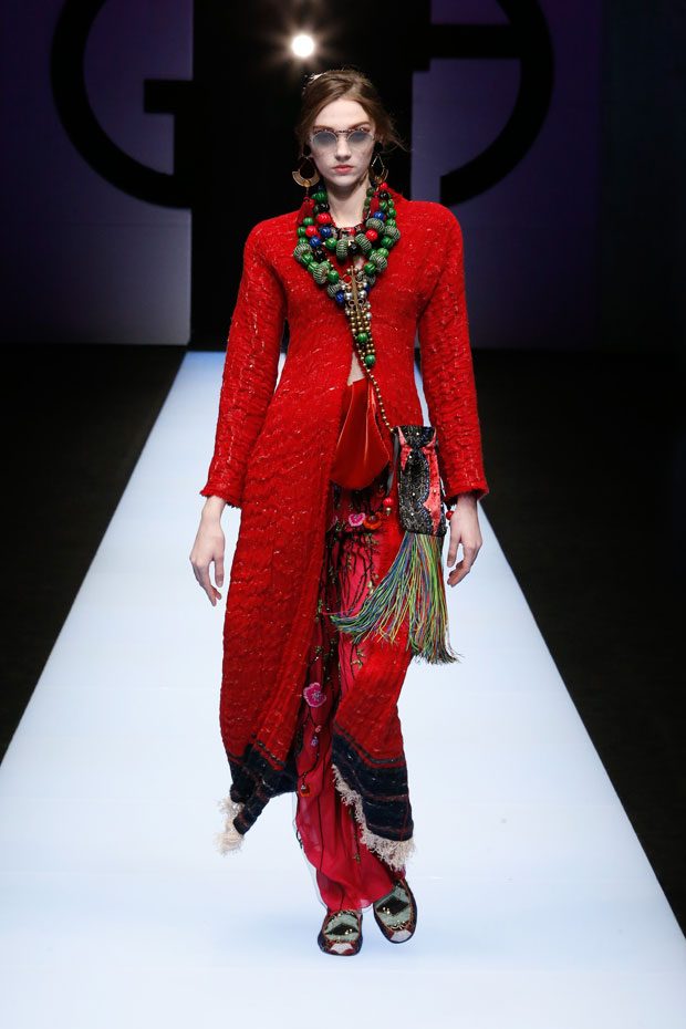 #MFW: Giorgio Armani Fall Winter 2018 Collection