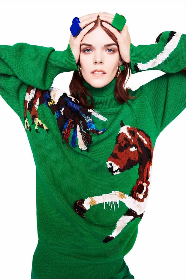 meghan collison is face krizia spring summer 2018 meghan collison is face krizia spring summer 2018