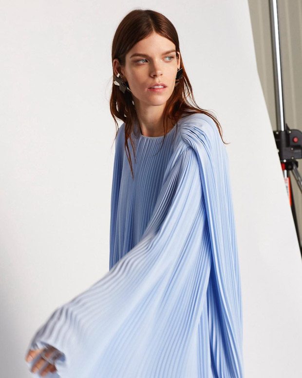 meghan collison is face krizia spring summer 2018 meghan collison is face krizia spring summer 2018