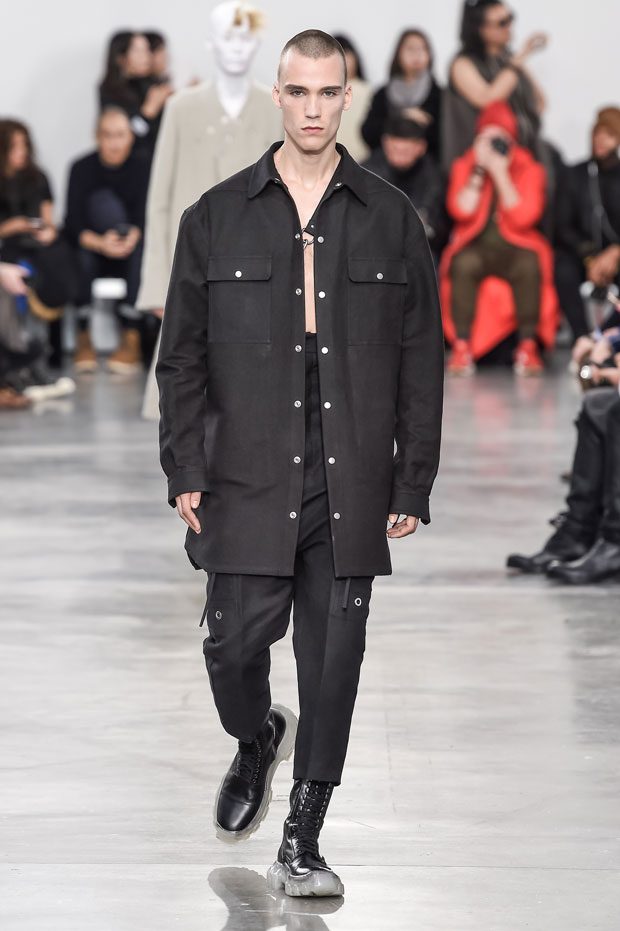 PFW: RICK OWENS Fall Winter 2018/19 Collection